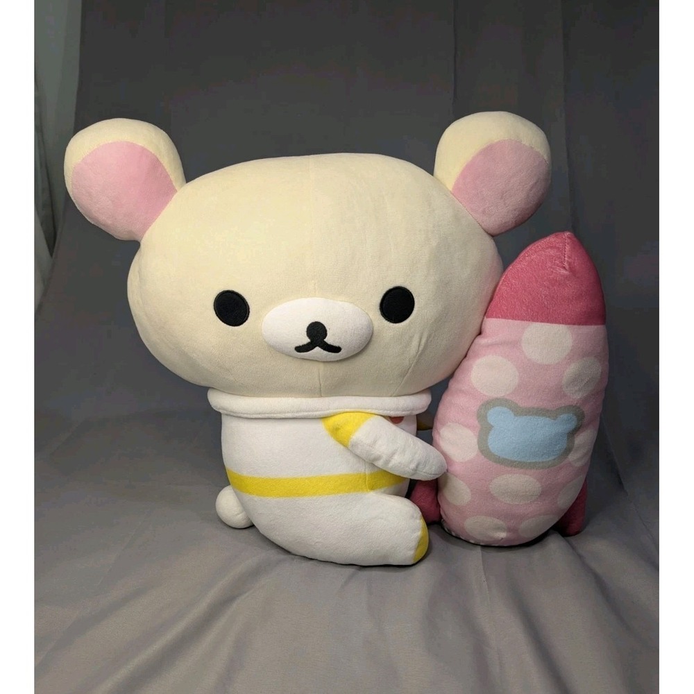 Rilakkuma San-x Co. 16" Rilakkuma Holding Rocket‎ Round1 Limited Used